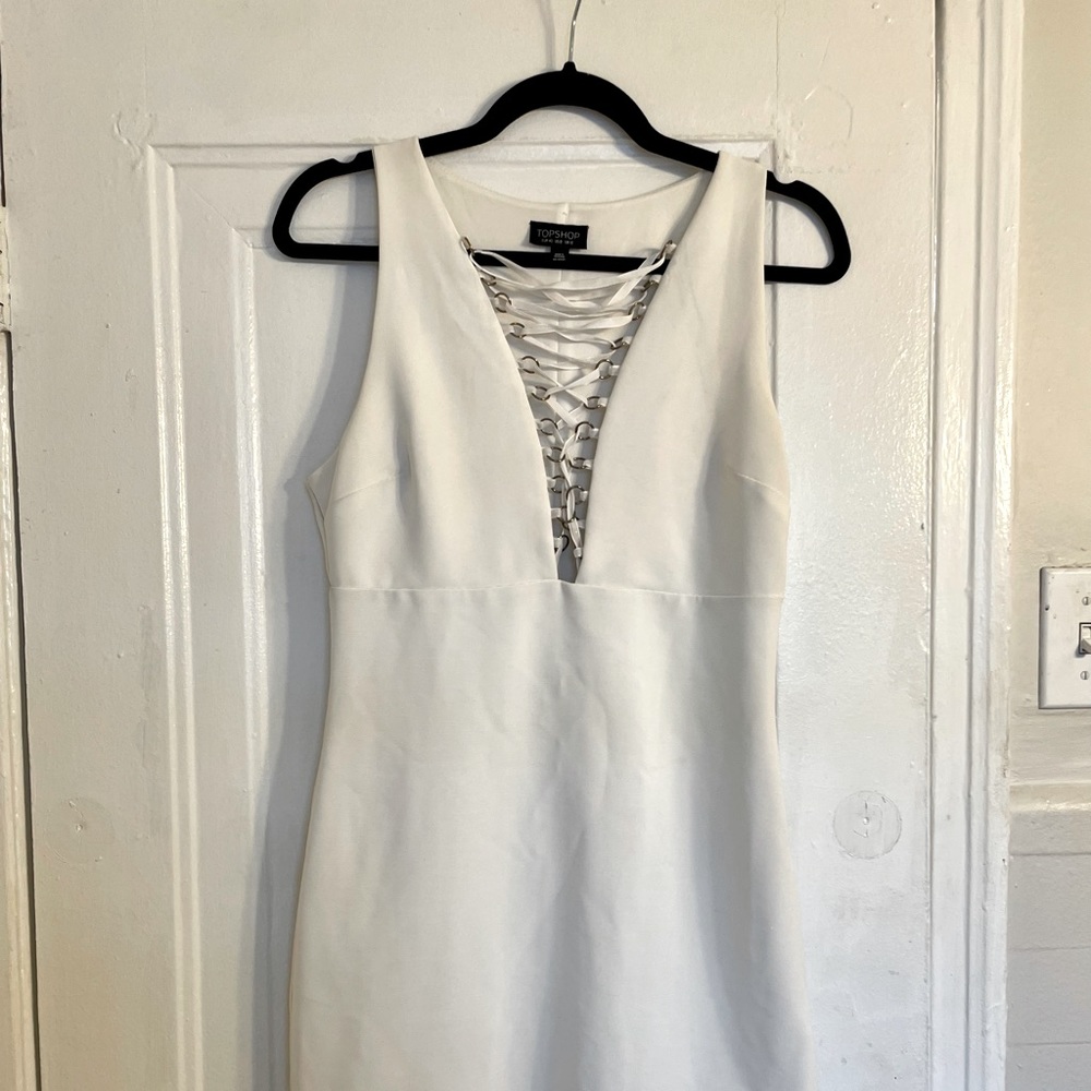 Topshop Crisscross Dress